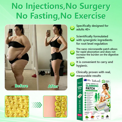 New 2026 Upgrade: Tailora® 10-in-1 Nano Slim Patch for Daily Body-Shaping Support