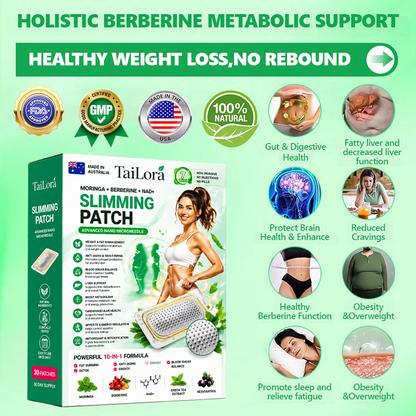 New 2026 Upgrade: Tailora® 10-in-1 Nano Slim Patch for Daily Body-Shaping Support