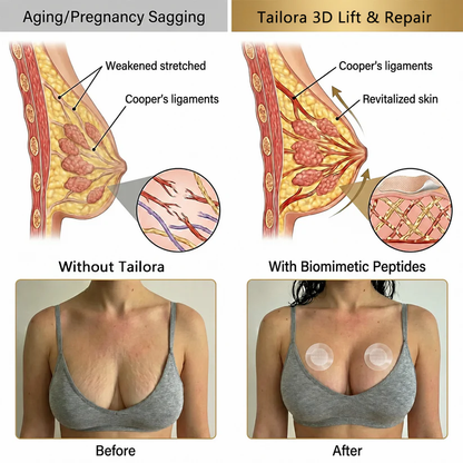 Tailora Bust Care Microneedle Patches – Firm-Looking Skin & Shape Support