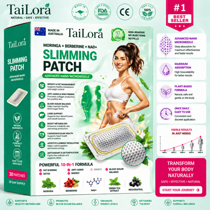 New 2026 Upgrade: Tailora® 10-in-1 Nano Slim Patch for Daily Body-Shaping Support